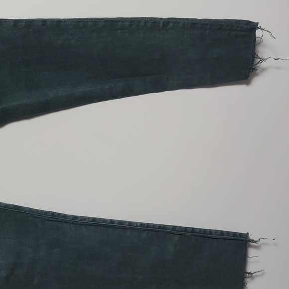 AG ADRIANO GOLDSCHMIED The Legging Ankle Super Skinny Green Jeans Size 28 R - Picture 12 of 16